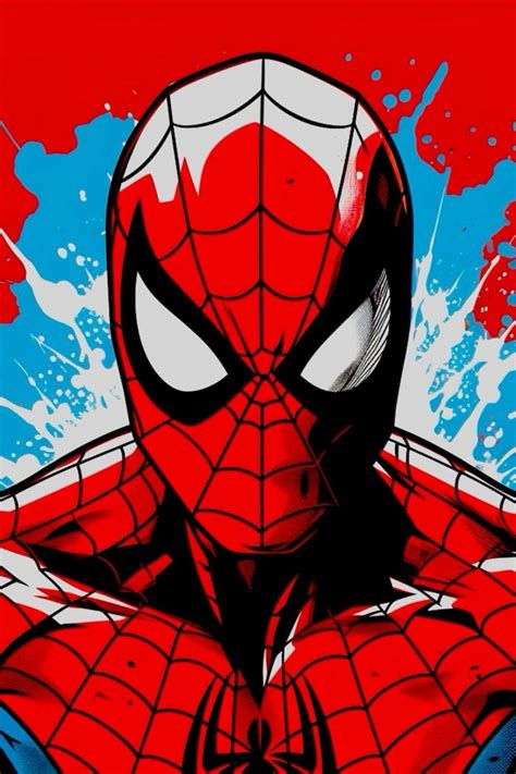 Spider man en acuarela – Artofit