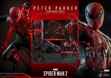 Peter Parker Superior Suit Hot Toys VGM Scale Figure