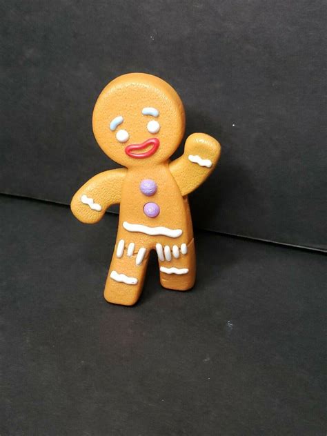 Mcdonalds Happy Meal Toy Gingy The Gingerbread Man Shrek The Third