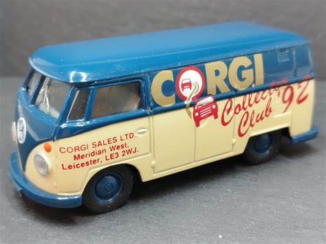 Corgi Minivan Volkswagen Collector Club 92 1 43 Scale Vintage