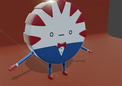 Peppermint Butler Fan Art | CGTrader