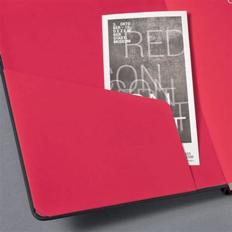 Sigel C Agenda Semainier A Couverture Rigide Noir Rouge