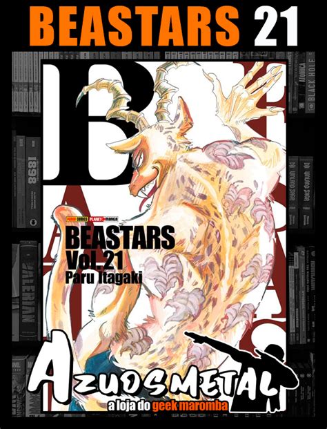 Beastars Vol 21 Mangá Panini Azuosmetal