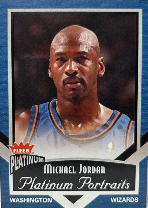 Michael Jordan 2002 Fleer Platinum 15PP Platinum Portraits Price Guide