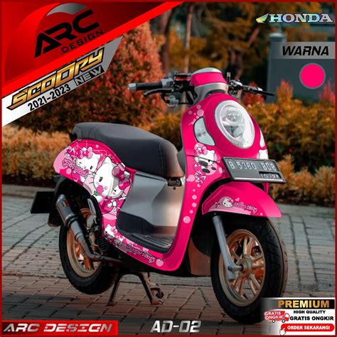 Jual Cod Terbaru Decal Sticker Dekal Stiker Fullbody Motor Honda