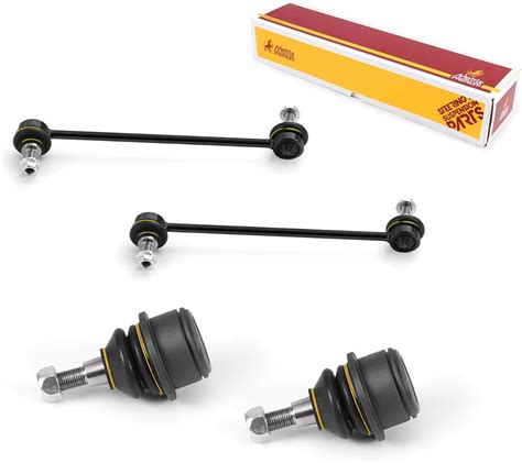 Metrix Premium Pcs L R Front Stabilizer Bar Link And L R Front Lower