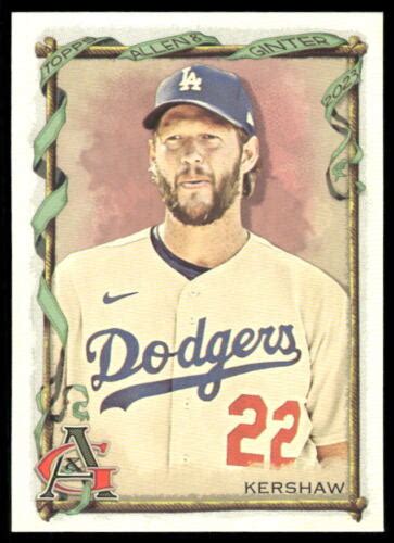 Clayton Kershaw Topps Allen Ginter Los Angeles Dodgers Ebay