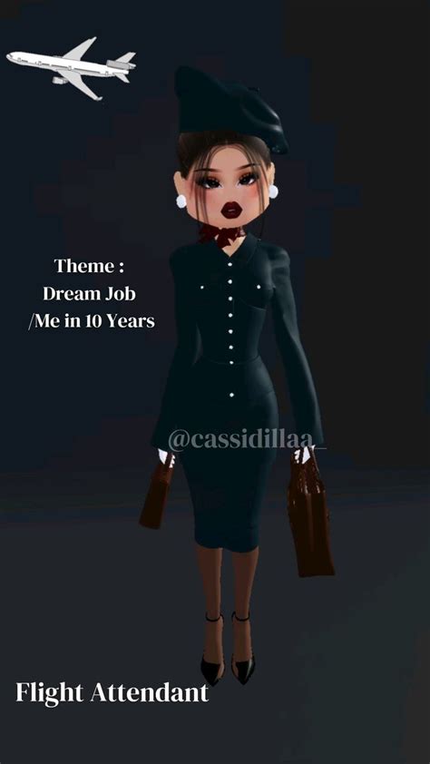 Dti Flight Attendant In 2024 Audition Outfit Gaming Clothes Dress