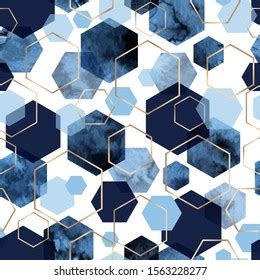 131,488 Metallic Blue Geometric Wallpaper Images, Stock Photos, and ...