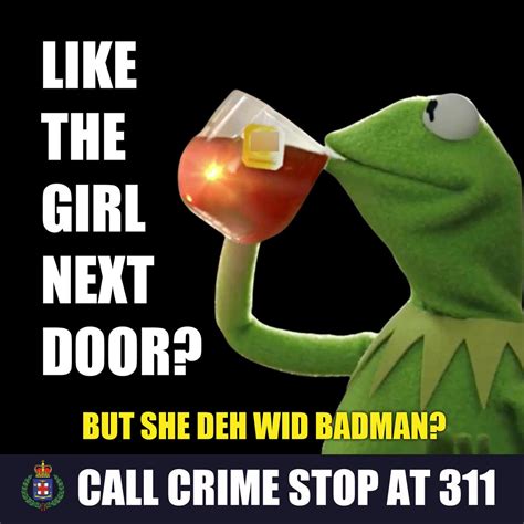 Shida On Twitter RT JamaicaConstab Dont Let The Badman Next Door