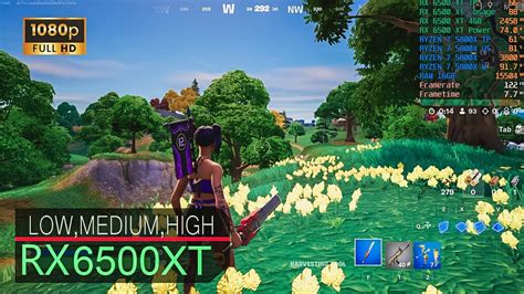 Fortnite Chapter Rx Xt Gb P Low Medium Youtube