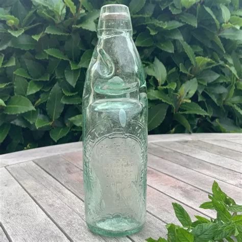 Stockport Mineral Water Co Vintage Victorian 10 Oz Codd Bottle £1499 Picclick Uk