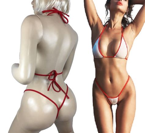 Shbikini Bikini Extreme Y String Erotic Swimsuit Bikini Set Spandex Lingerie Gift