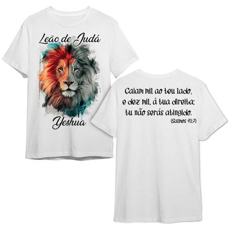 Camiseta Personalizada Leao De Judah R Elo