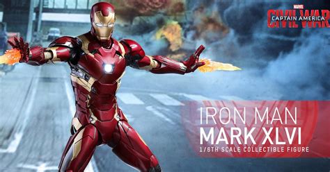 Hot Toys美國隊長3英雄內戰鐵甲奇俠Iron Man Mark 46 合金1 6 可動人偶 Toys Zone D 玩具兄弟 Figures Price List
