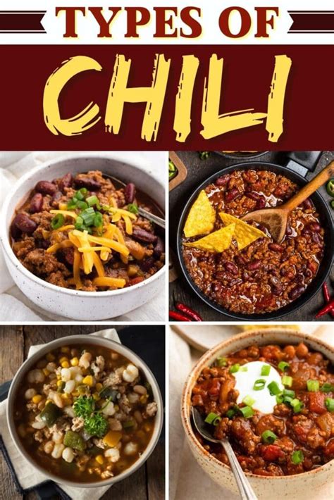 25 BEST Types of Chili to Make This Fall - Insanely Good