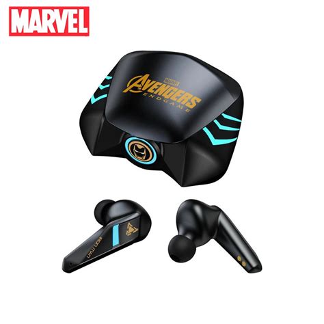 Original Marvel Btmv15 Gaming Headphones Tws Wireless Bluetooth Earbuds