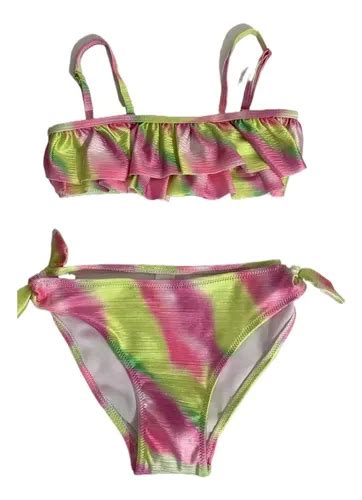 Traje Ba O Tankini Bikini Ni A Playa Nadar Vacaciones Pcs Mercadolibre