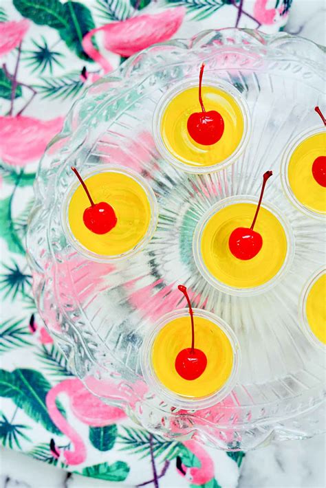 Tropical Coconut Rum Jello Shots Brooklyn Active Mama A Blog For