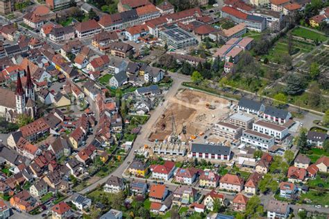 Kenzingen Von Oben Ortsansicht In Kenzingen Im Bundesland Baden