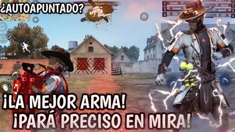 EL MEJOR COMBO De ARMAS Para Usar PRECISO En MIRA En FREE FIRE