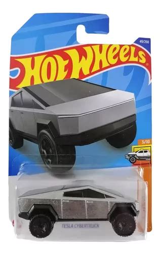 Hot Wheels Tesla Cybertruck Camioneta Truck Plateada 49 250 Cuotas sin interés