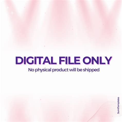 K-pop Concert Ticket Editable Template, Custom Concert Ticket