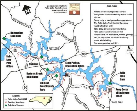 Falls Lake Trail-MST - Member Hike | YourHikes