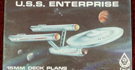 U S S Enterprise 15MM Deck Plans RPG Item RPGGeek