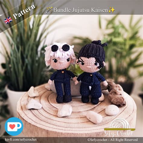 Bundle Jujutsu Kaisen Crochet Pattern Sefycrochet S Ko Fi Shop Ko