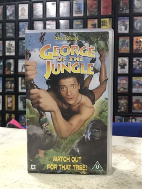 George Of The Jungle Vhs Brendan Fraser Video Tape Eur Picclick Fr