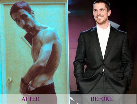 Celebrity - Christian Bale - weight changes, photos, video