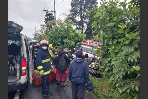 Bus Se Accidenta En La Ruta Interamericana