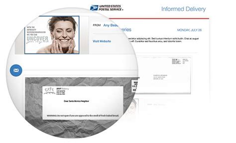 Informed Delivery® Mail And Package Notifications Usps Mailing