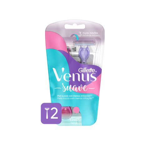 Maquinillas De Afeitar Desechables Gillette Venus Suave U