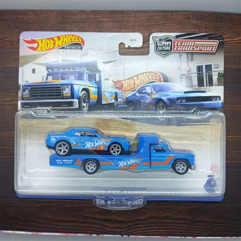 Jual HOT WHEELS DODGE CHALLENGER SRT DEMON RETRO RIG TEAM TRANSPORT Kota Surabaya SURABAYA