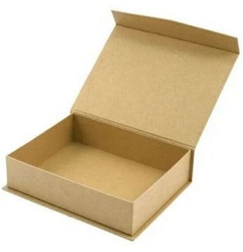 Matte Lamination Rectangular Plain Cardboard Paper Gift Packaging Box