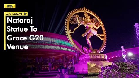 G Summit World S Tallest Nataraja Statue Installed At Bharat