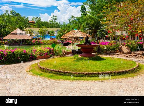 Thap Ba Mud Bath Garden In Nha Trang City In Vietnam Stock Photo Alamy