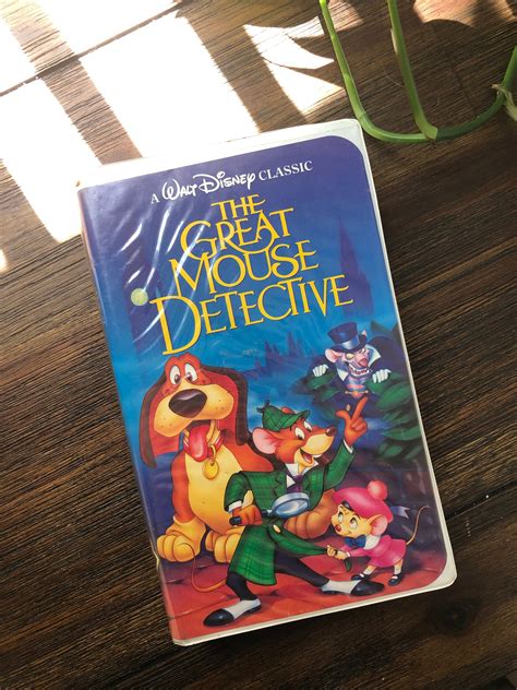 The Great Mouse Detective Walt Disney S Black Diamond Classics Vintage