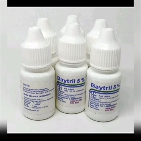 Jual Baytril Kemasan Ml Obat Pilek Hewan Kura Kura Shopee