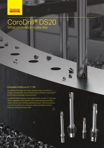 CoroDrill 462 And 862 Sandvik Coromant PDF Catalogs Technical