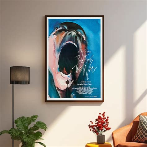 Pink Floyd The Wall Movie Poster Classic Vintage Movie Etsy