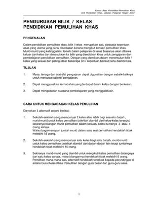 Pengurusan Bilik Darjah Dan Sistem Fail PDF