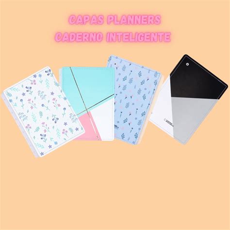 Capa E Contracapa Caderno Inteligente Planners M Dio Shopee Brasil