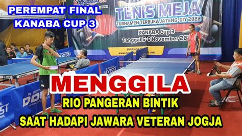 Perempat Final Rio Mmc Pangeran Bintik Vs Marwanto Opj Kanaba Cup 3