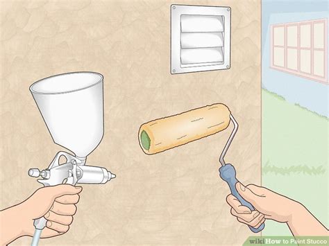 7 Ways To Paint Stucco Wikihow