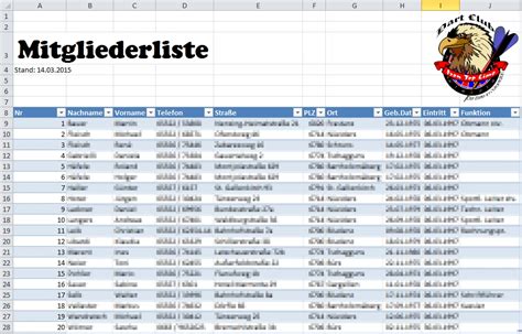 Excel Basis