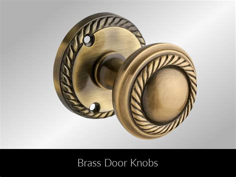 20 Interior And Exterior Types Of Door Knobs