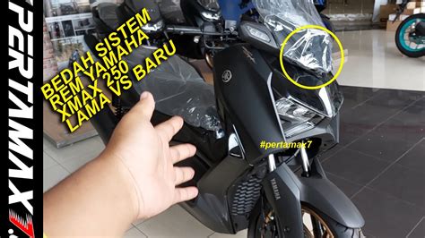 Bedah Ukuran Master Rem Depan Belakang Yamaha XMAX 250 Connected